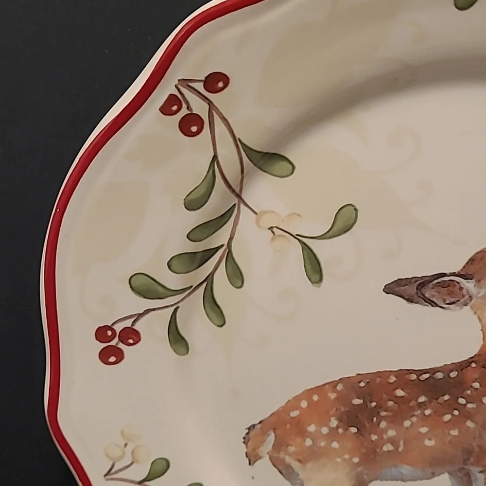 Better Homes and Garden Deer Plate - Picture 8 of 14